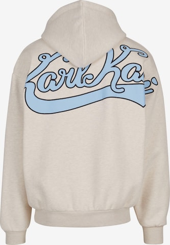 Karl Kani Sweatjakke 'Diner' i beige