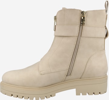 TOM TAILOR Stiefelette in Beige