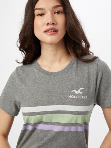 T-shirt HOLLISTER en gris