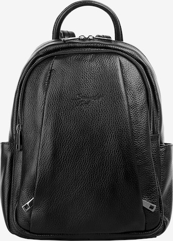 Samantha Look Backpack in Black: front