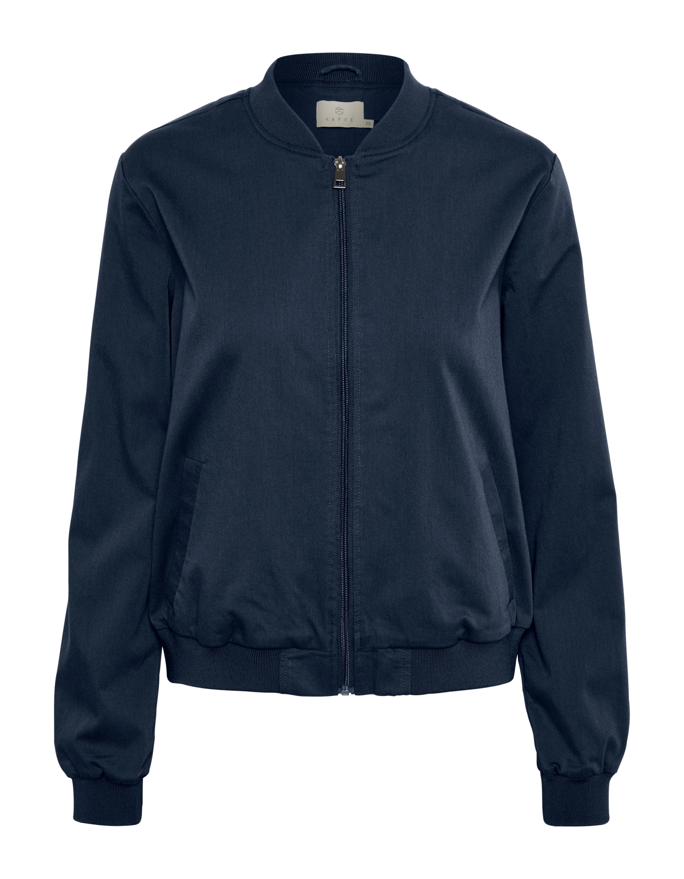 Kaffe Übergangsjacke 'Lea' in Blau: Vorderseite