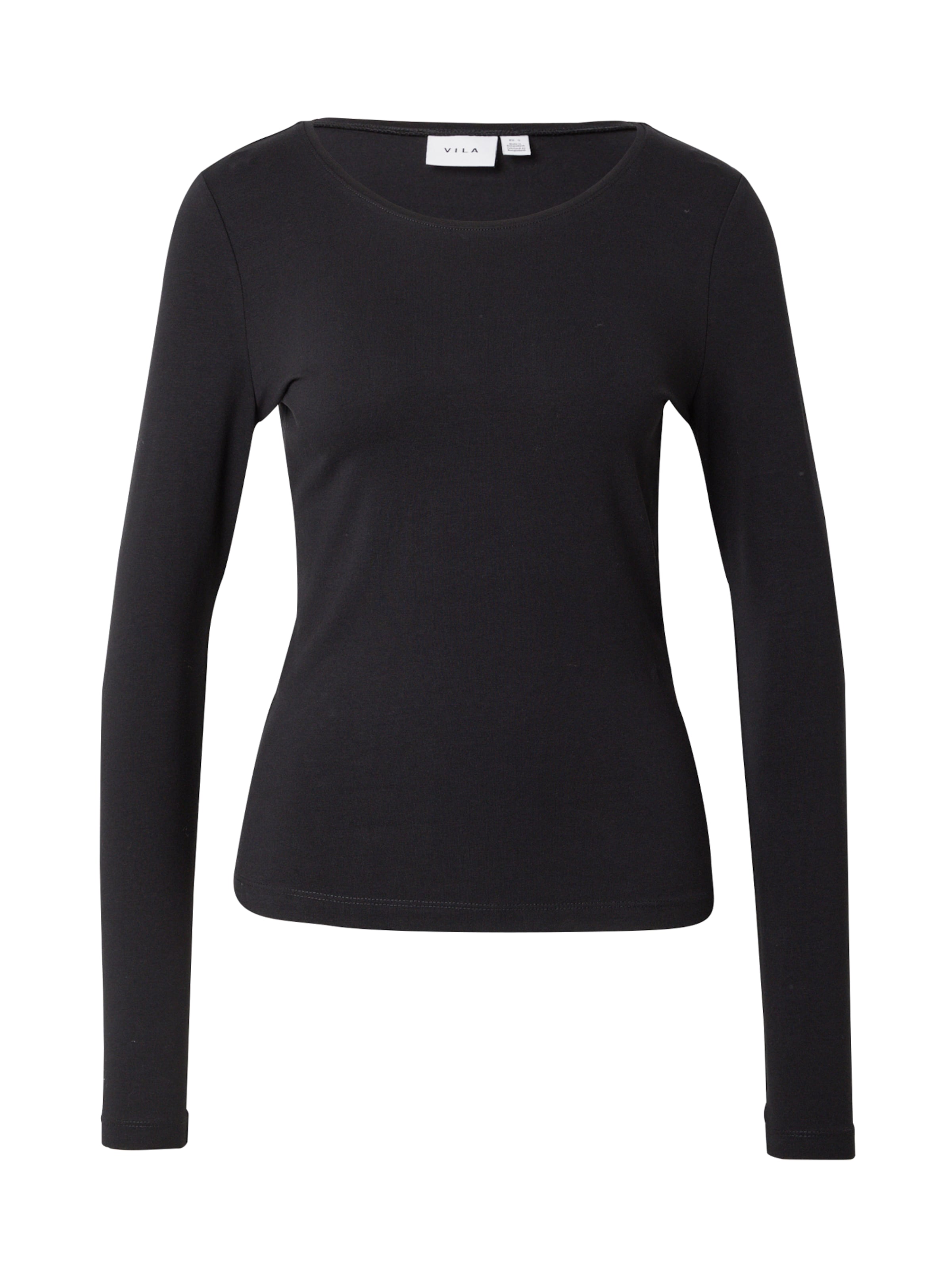 VILA T-shirt 'VINora' i svart: framsida