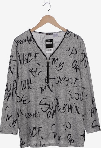 MIAMODA Sweater 6XL in Grau: Vorderseite