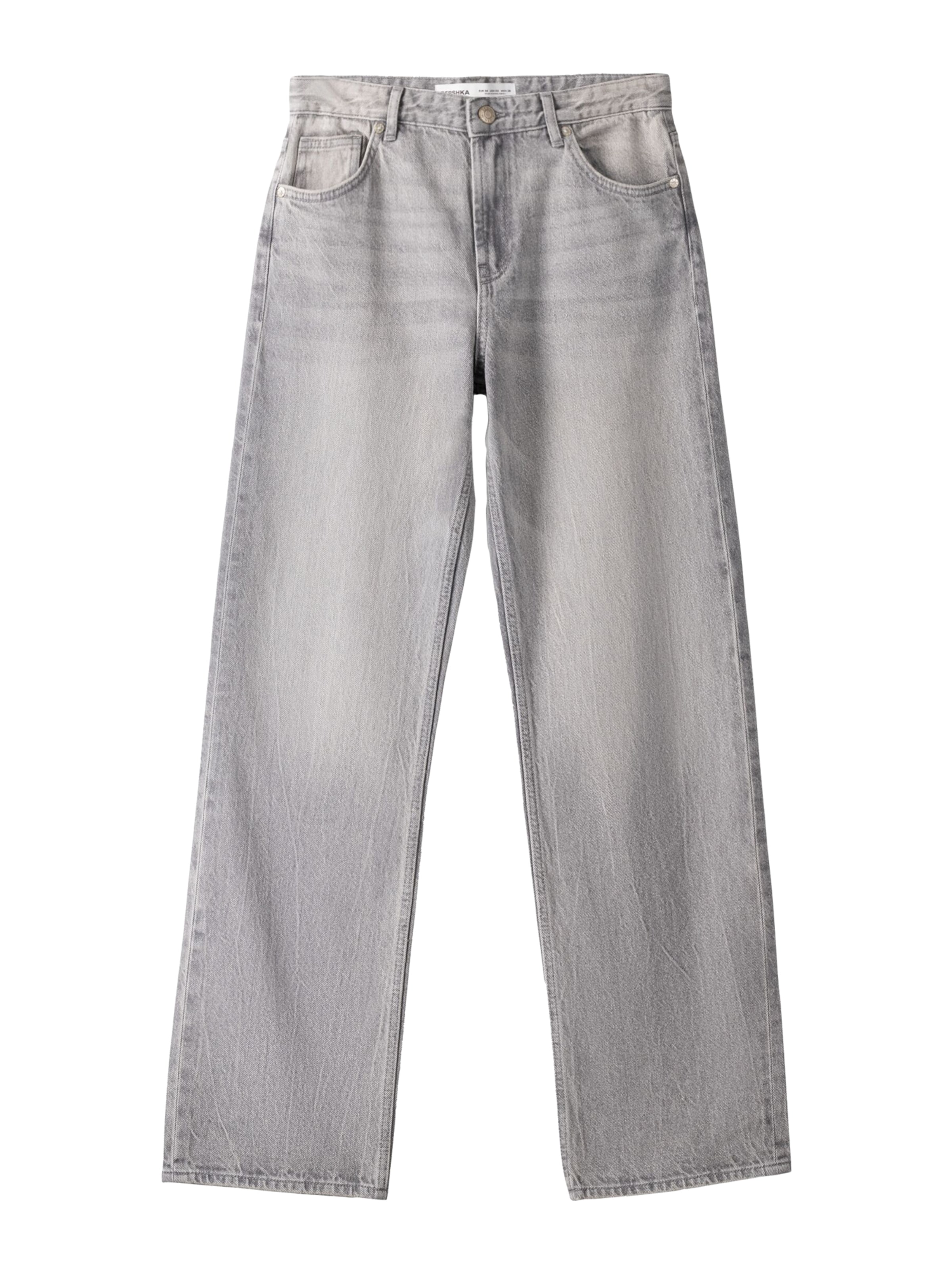 Jean gris bershka sale