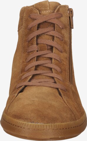 Ganter High-Top Sneakers in Brown