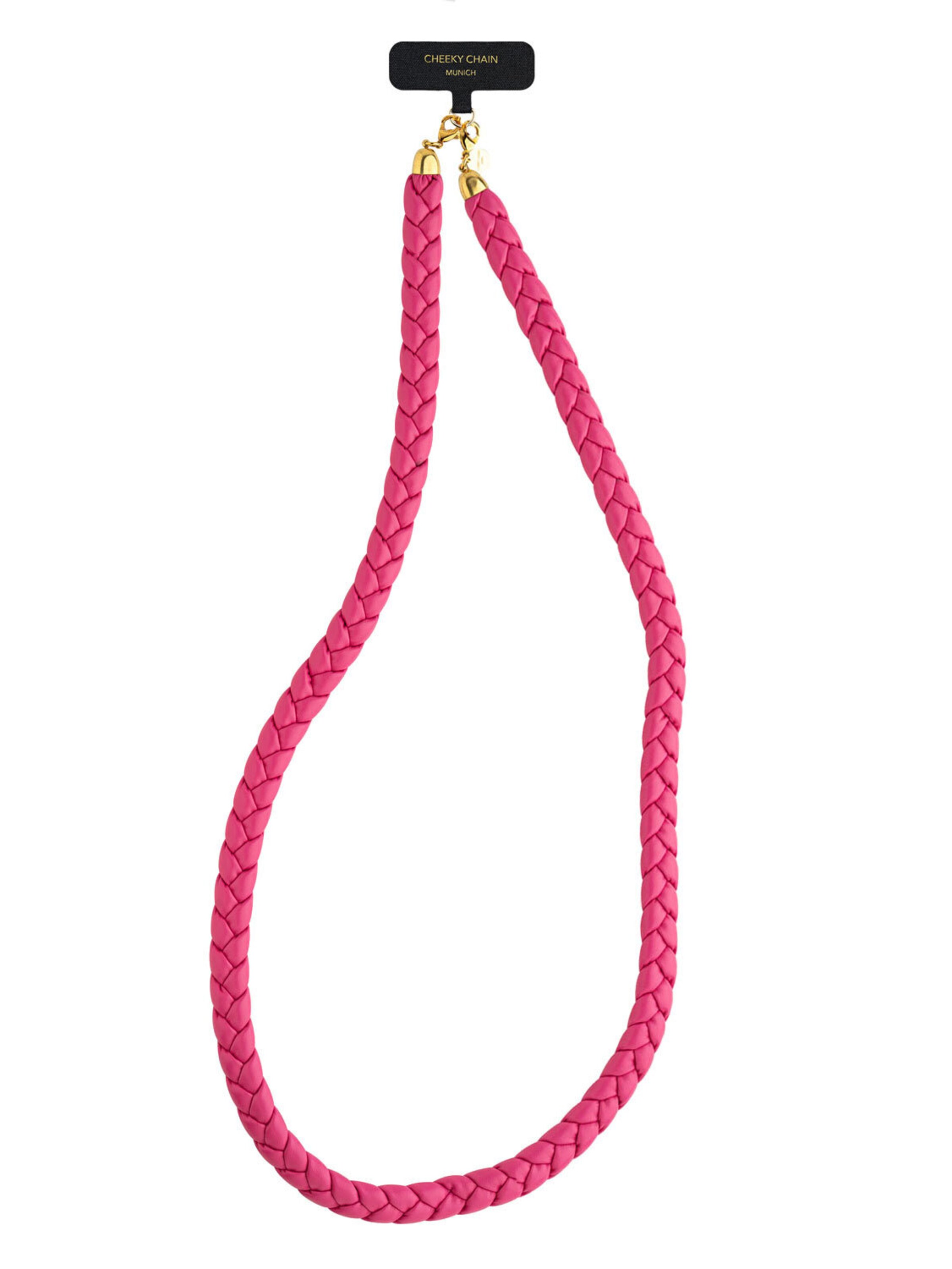 Cheeky Chain Munich Smartphone Case 'Heidi' in Pink: front