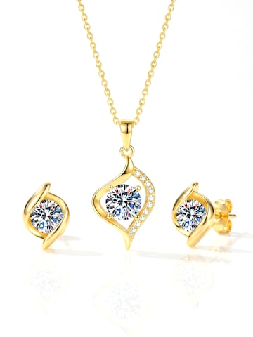 Staufergold Jewelry Set 'Schmuckset „Twist Duo“' in Gold: front