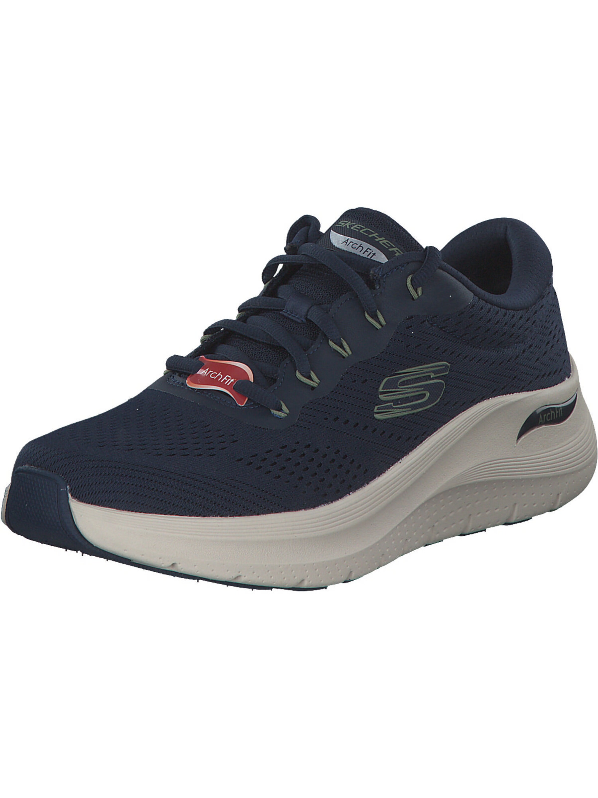 SKECHERS Platform trainers 'Arch 2.0' in Blue: front