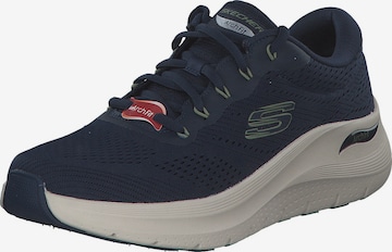 SKECHERS Platform trainers 'Arch 2.0' in Blue: front