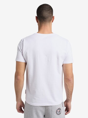 Carlo Colucci T-Shirt 'De Petris' in Weiß