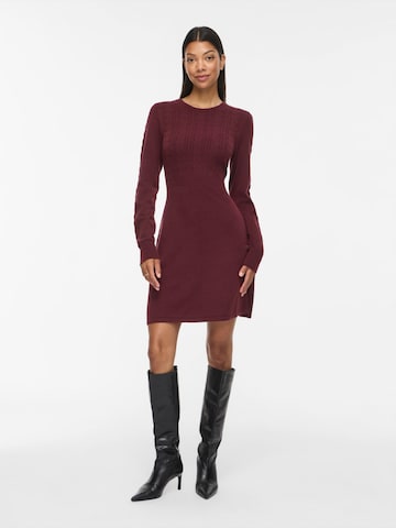 Robes en maille 'VIKERRY' VILA en rouge