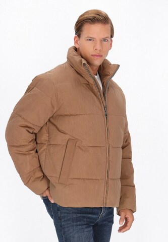 DreiMaster Maritim Between-season jacket in Beige: front