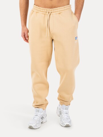Smilodox Regular Broek in Beige: voorkant