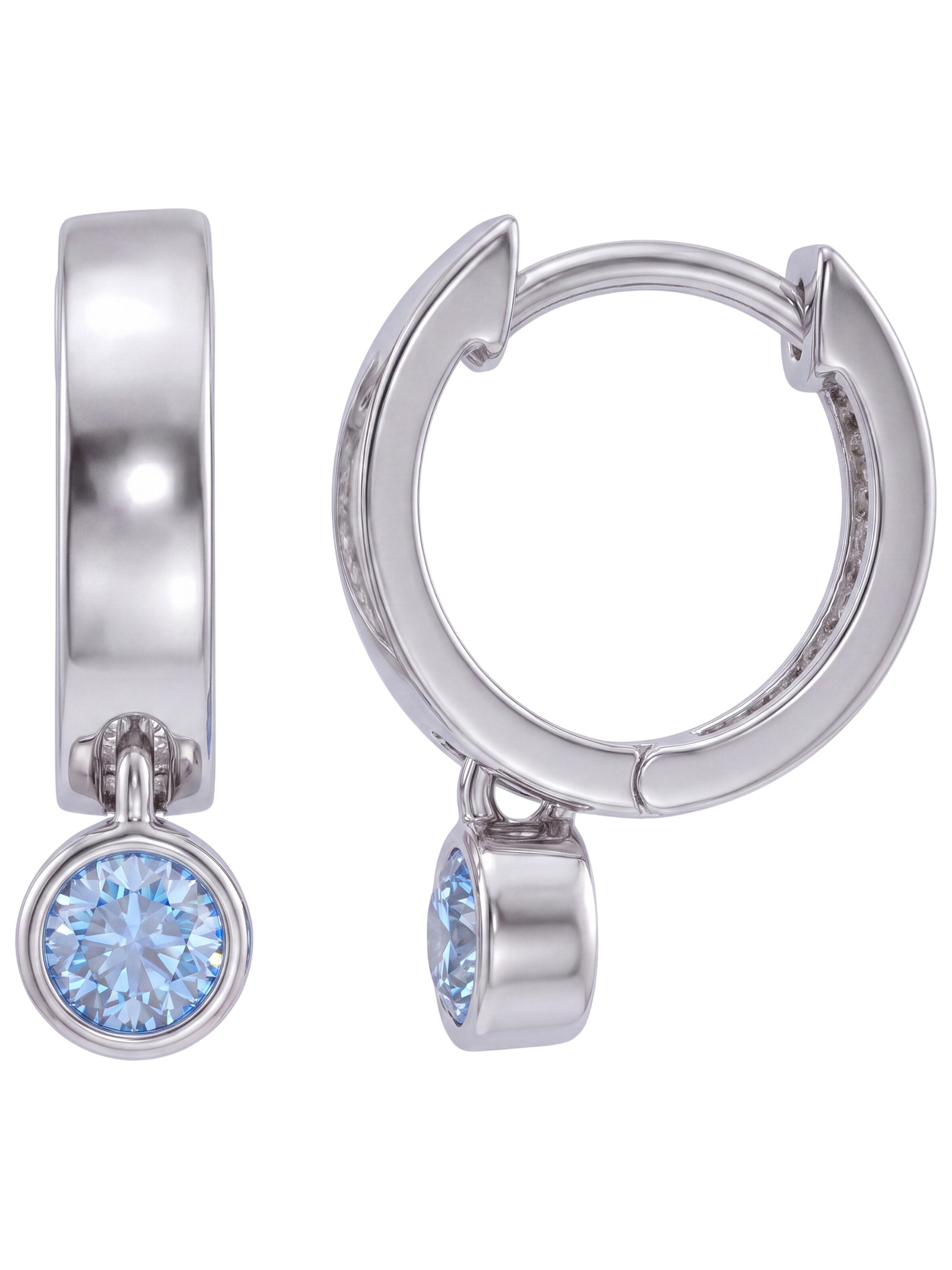 Jobo Earrings in Blue: front