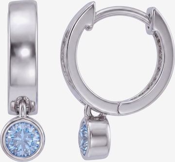 Jobo Earrings in Blue: front