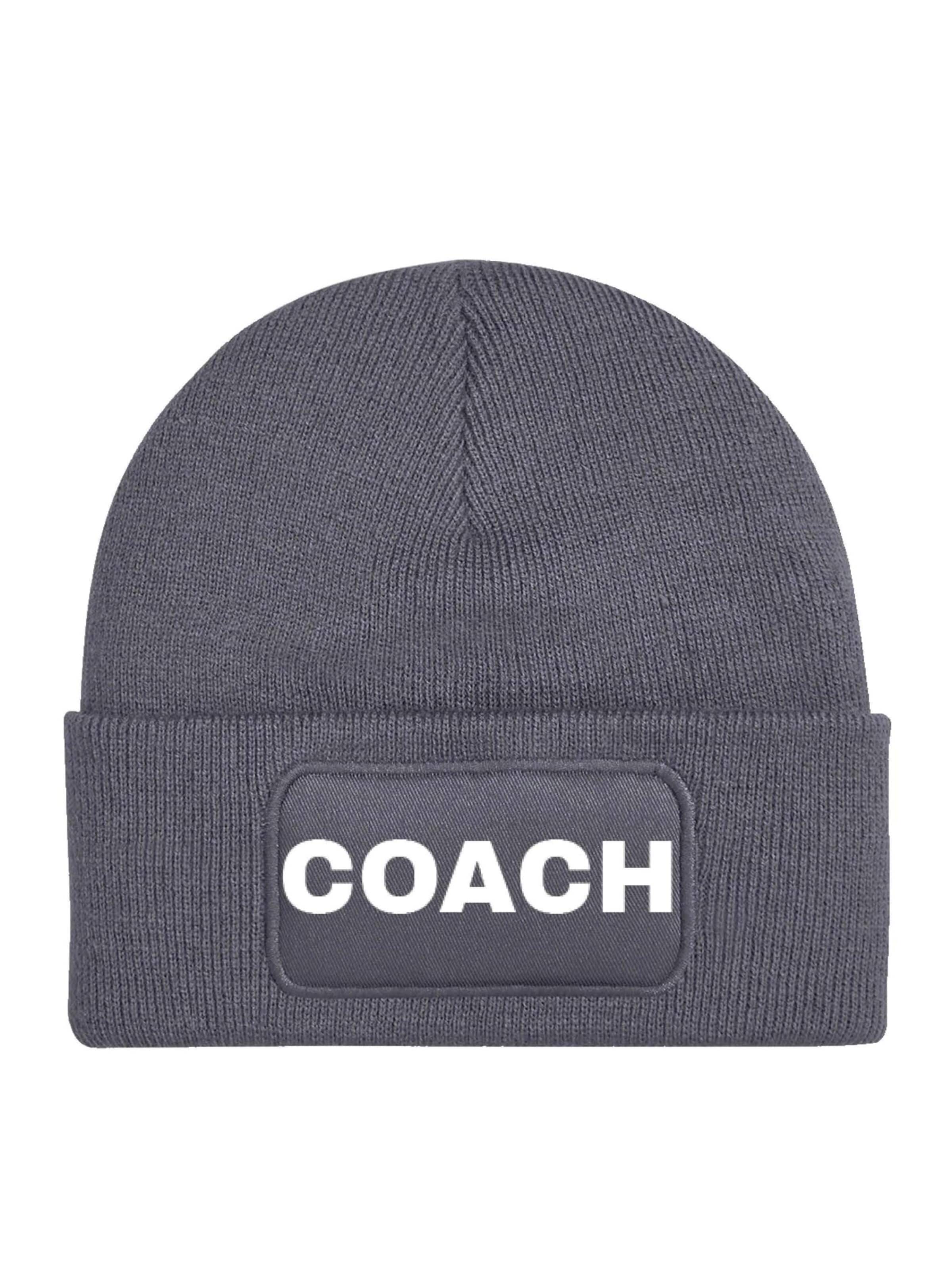 Youth Designz Mütze 'Coach'‌ in Grau: Vorderseite