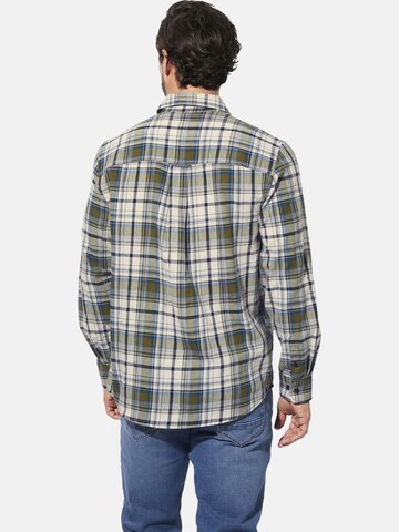 BABISTA Regular fit Button Up Shirt 'Jalor' in Green