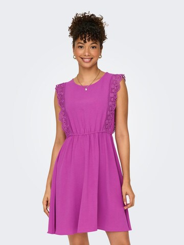 ONLY Cocktail dress 'METTE' in Pink: front