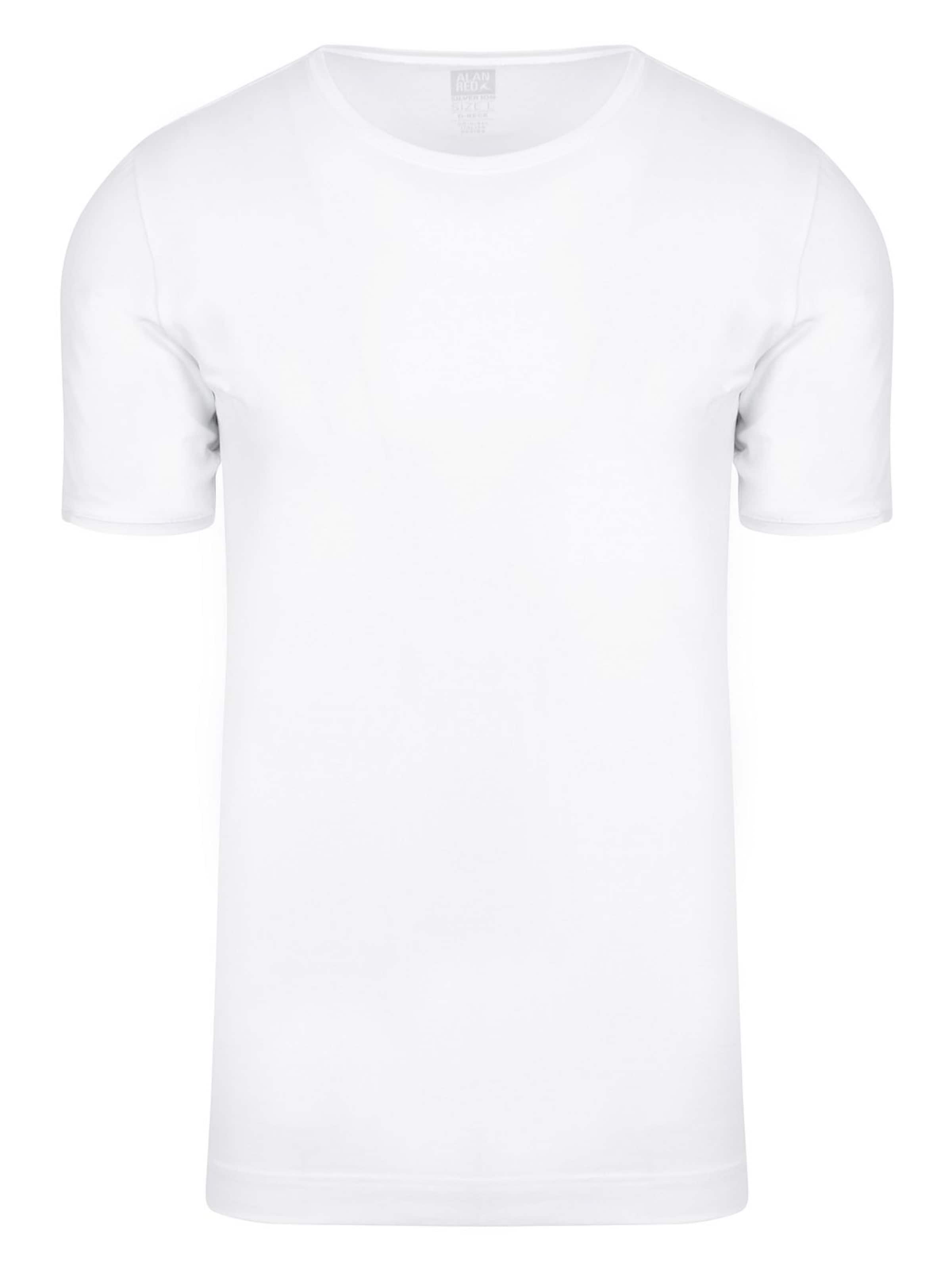 alan red Shirt 'Osaka' in Wit: voorkant