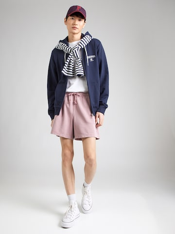 Largi Pantaloni de la Champion Authentic Athletic Apparel pe roz