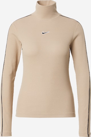 T-shirt Nike Sportswear en vert : devant