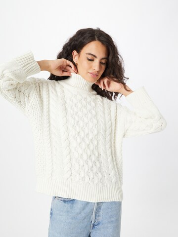 Pullover 'Pia' di JcSophie in bianco: frontale