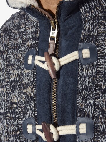 Jan Vanderstorm Knit cardigan 'Eirborg' in Blue