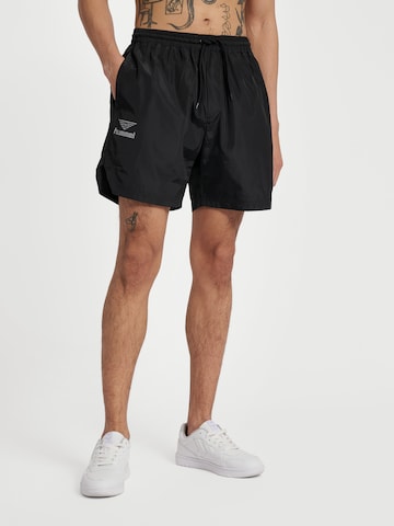 Regular Pantalon Hummel en noir : devant