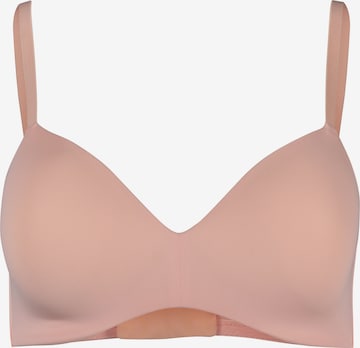 T-shirt Reggiseno di Skiny in beige: frontale