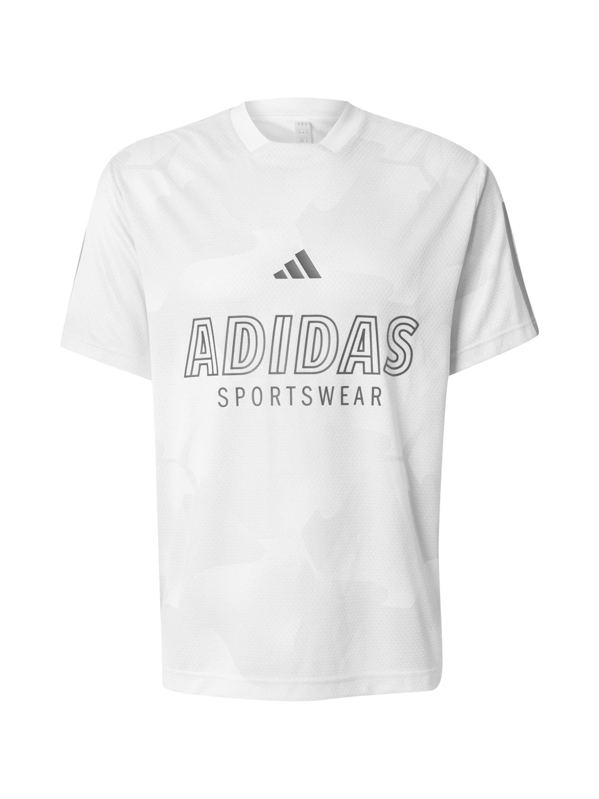 ADIDAS SPORTSWEAR Λειτουργικό μπλουζάκι 'Tiro' σε λευκό: μπροστά