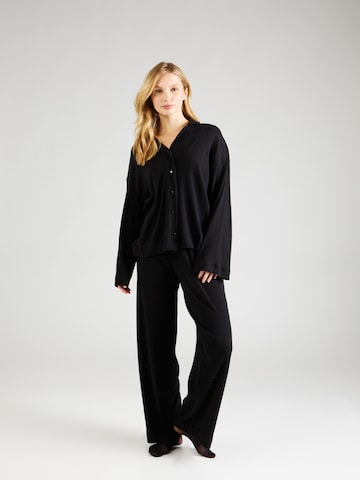 BOSS Black Pyjamas i svart: framsida