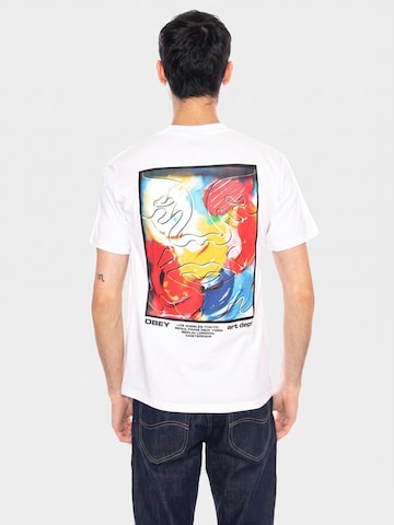Obey Shirt 'Art Department' in Wit
