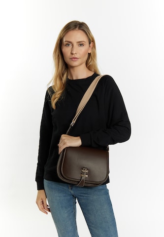 usha BLUE LABEL - Bolso de hombro en marrón