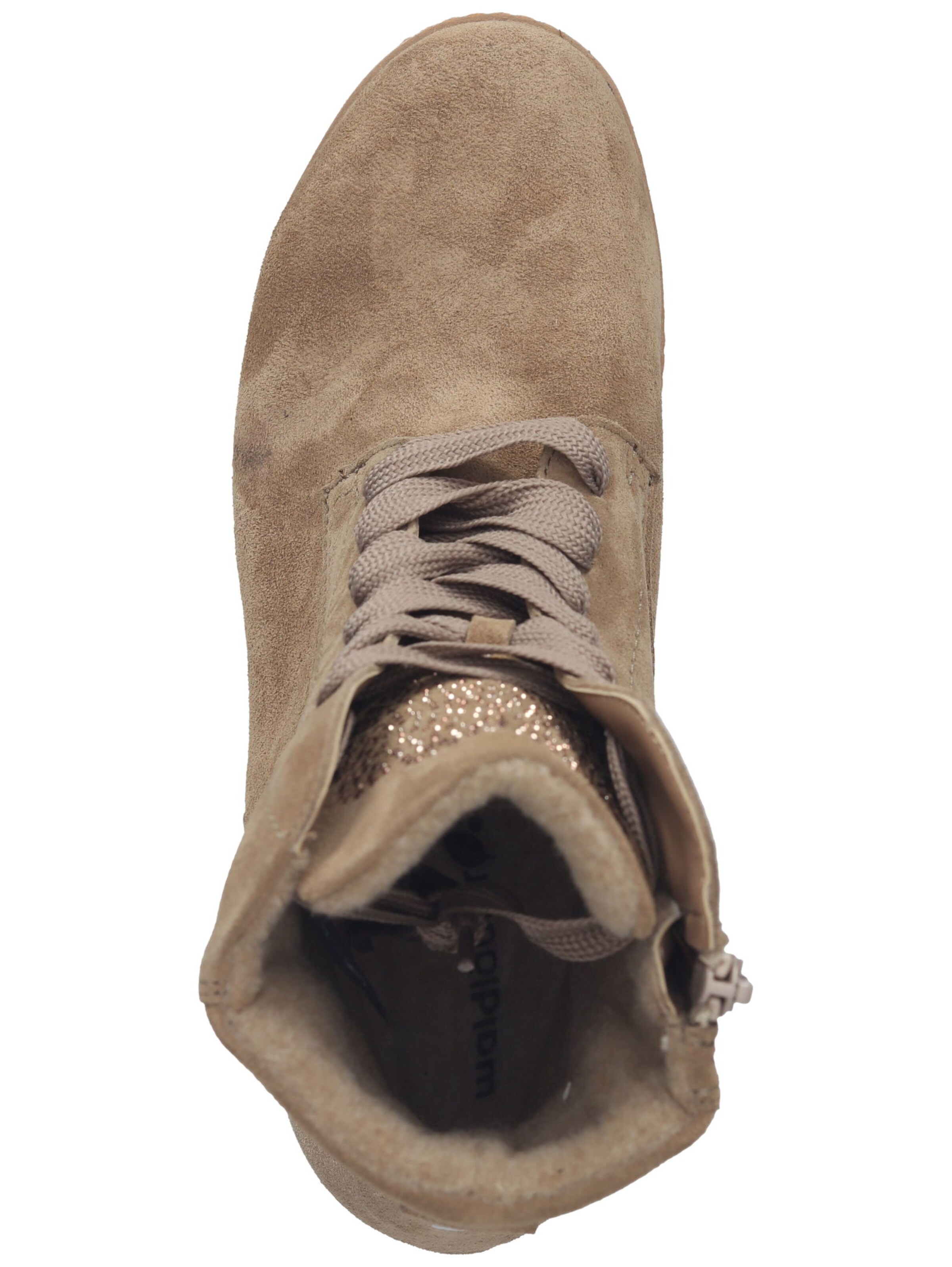 Stivaletto stringato di WALDLÄUFER in beige