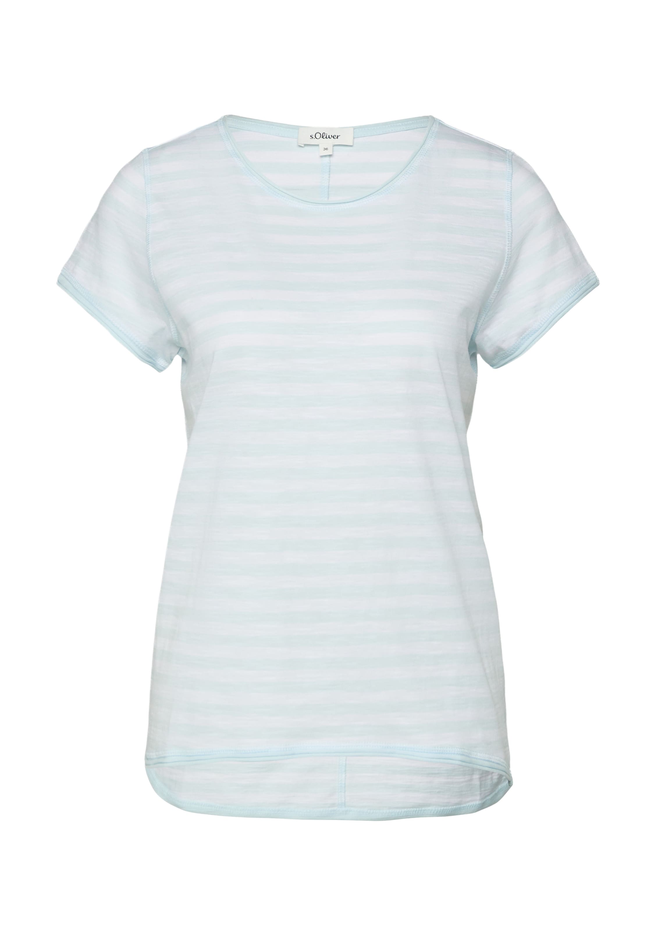 T-shirt s.Oliver en blanc : devant