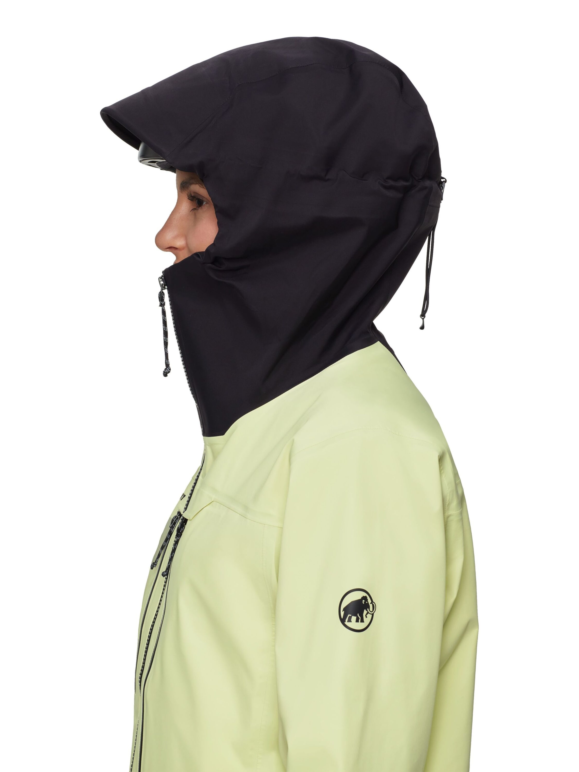 MAMMUT Outdoor Jacket 'Haldigrat' in Yellow