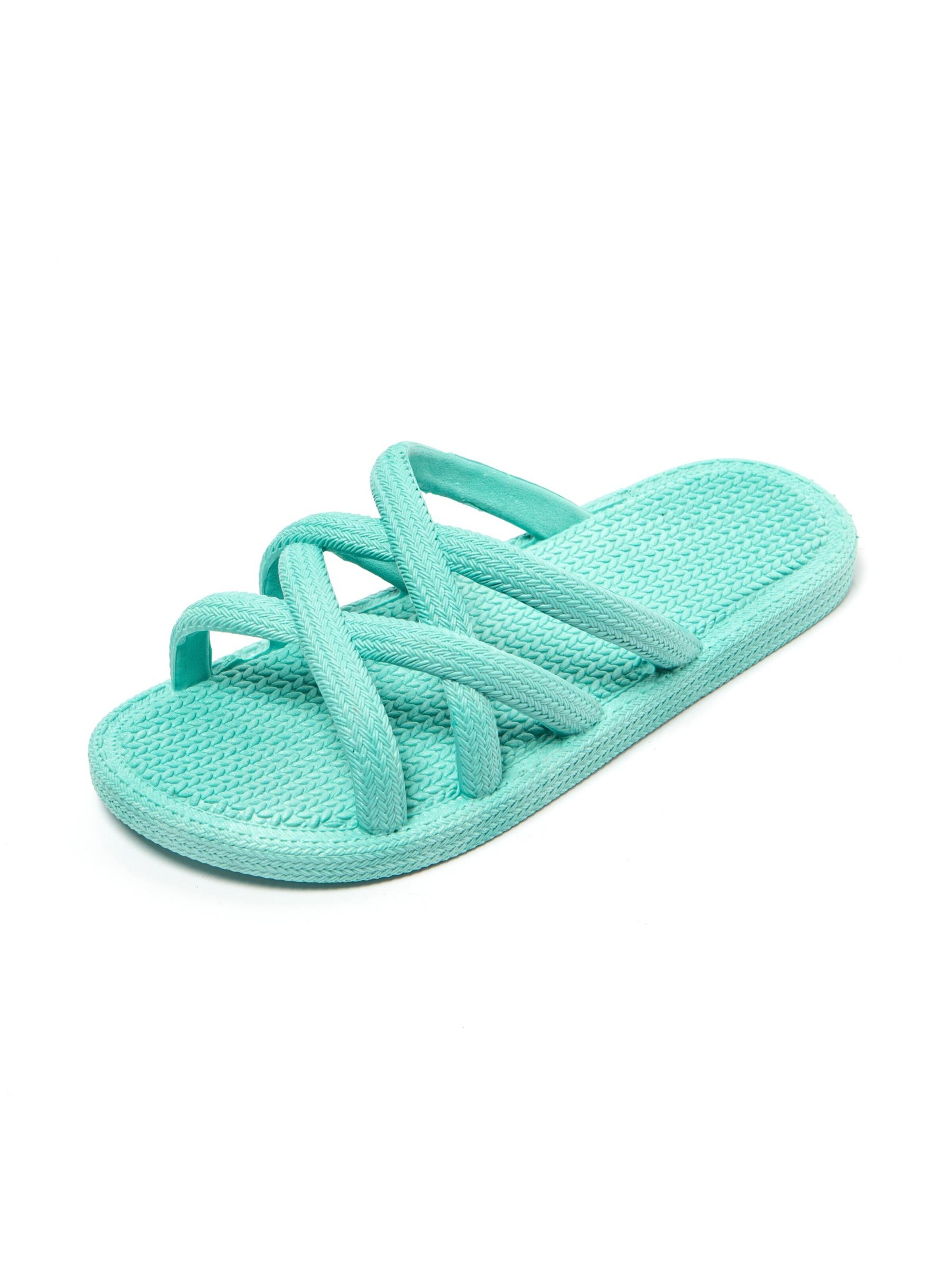 Brasileras Sandals 'Mersin' in Blue: front