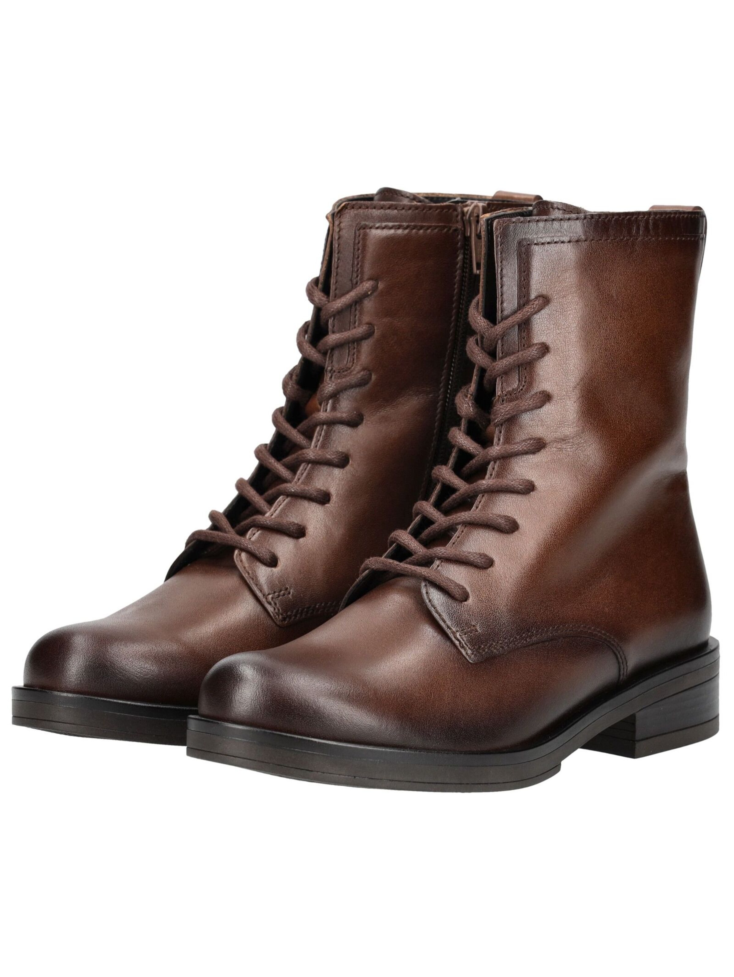 GABOR Schnürstiefelette in Braun