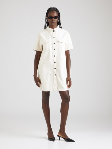 JDY Shirt dress 'JDYDAKOTA' in Beige