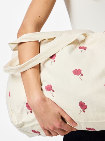 PIECES Shopper 'PCBella' i hvid