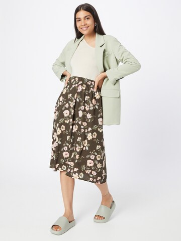 PIECES Skirt 'Falishi' in Green