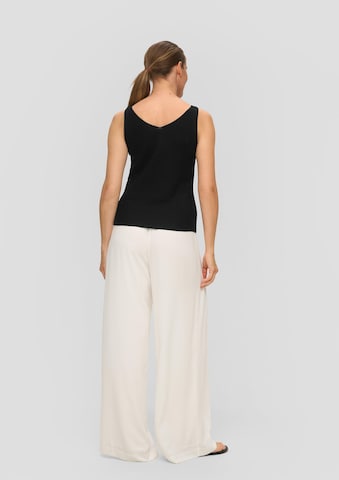 s.Oliver BLACK LABEL Svetr – černá