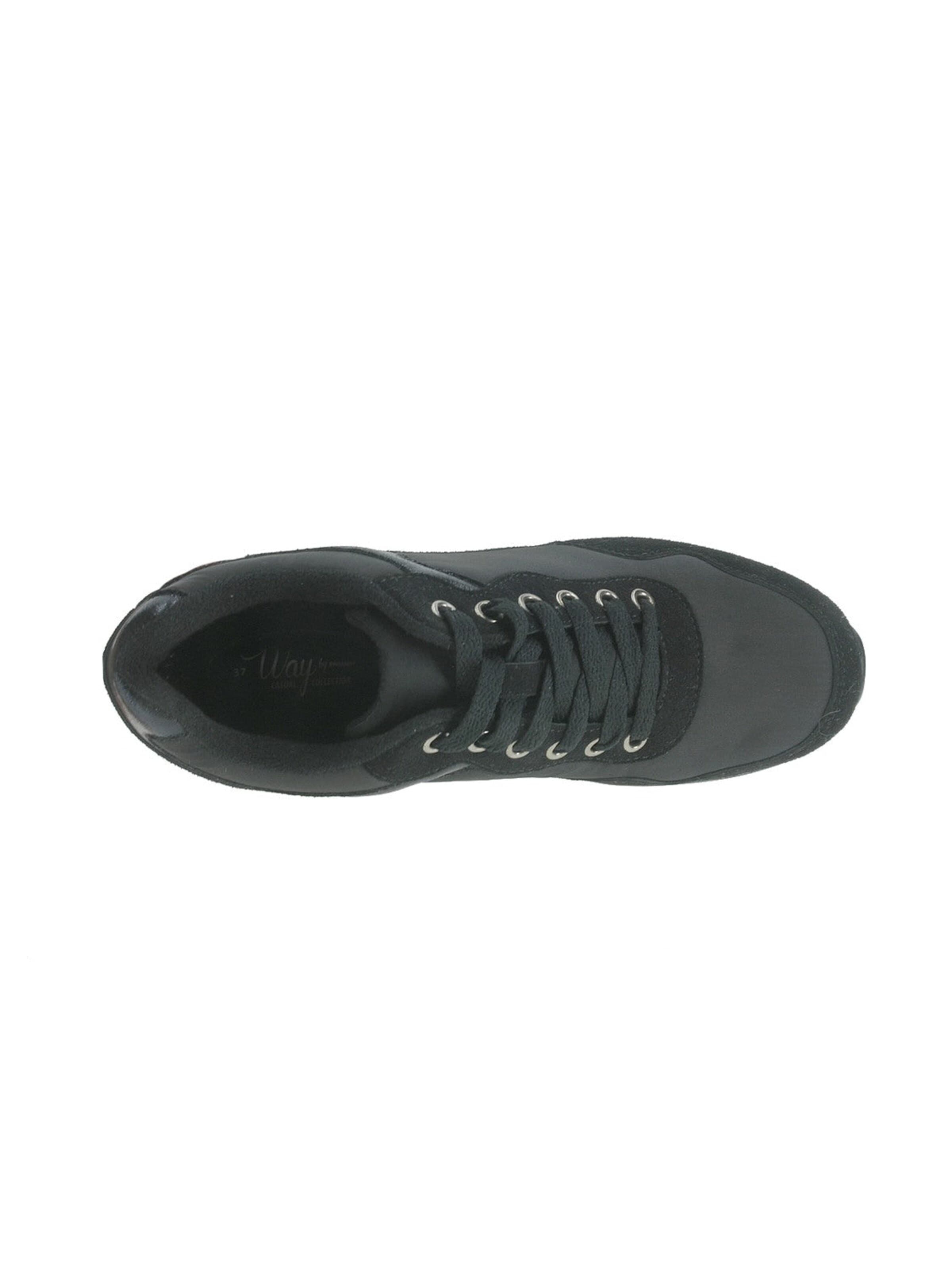 Beppi Snøresko 'Casual Shoe' i sort