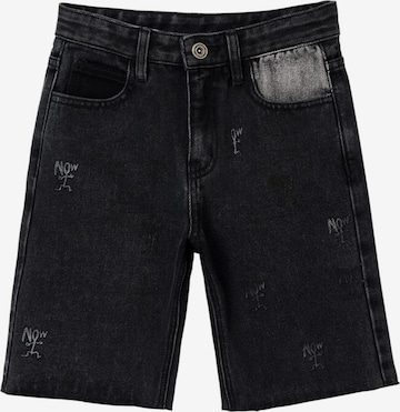 Desigual Regular Jeans 'Aguila' in Zwart: voorkant