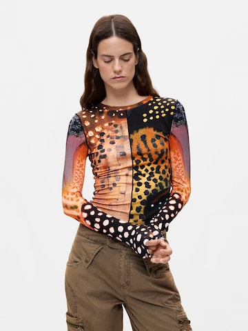 Desigual - Camisa em laranja: frente