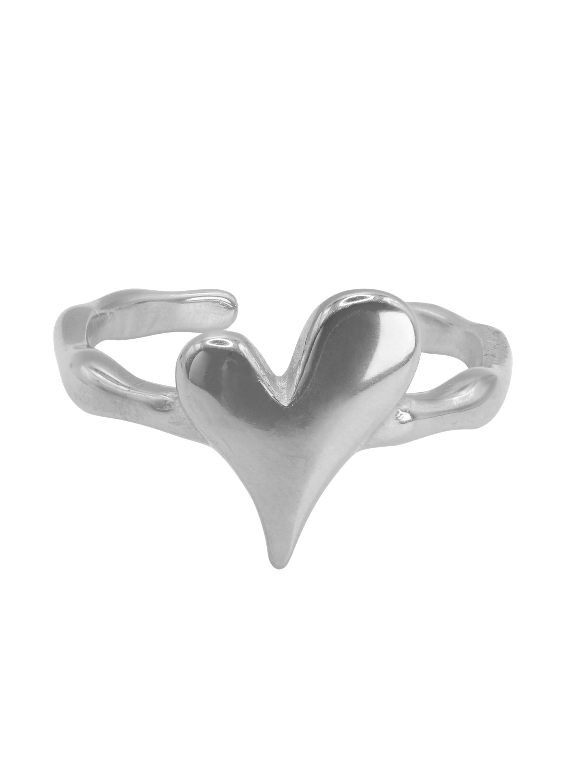 Heideman Ring 'Junia' in Silber: Vorderseite