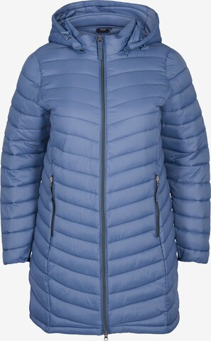 Zizzi Jacke 'SALLY' in Blau: predná strana