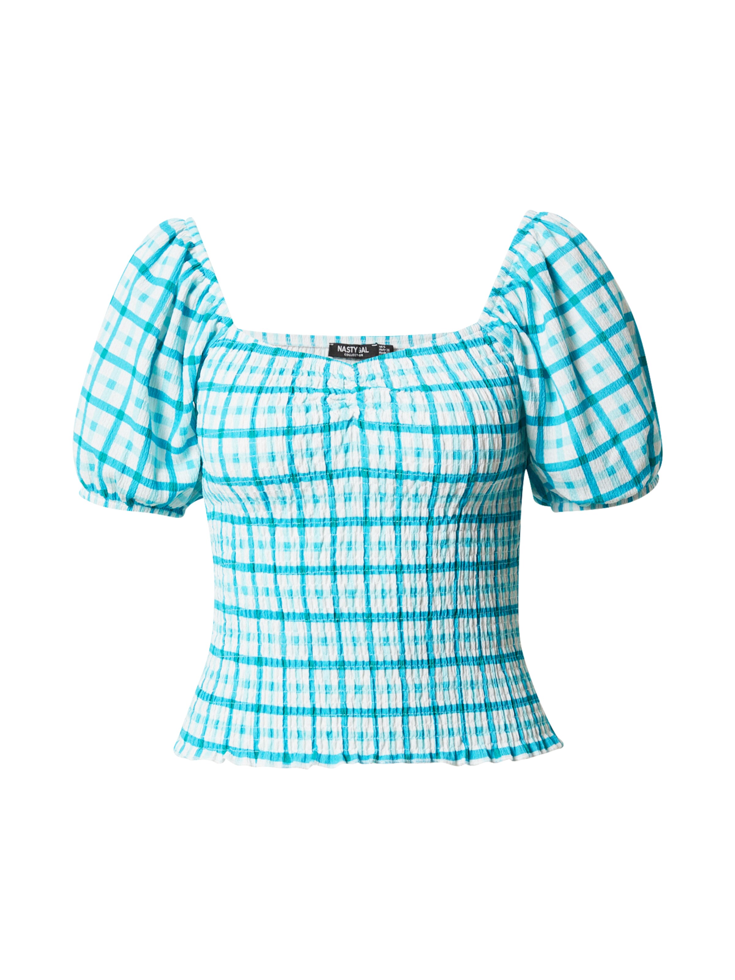 Nasty Gal Blouse in Blue: front