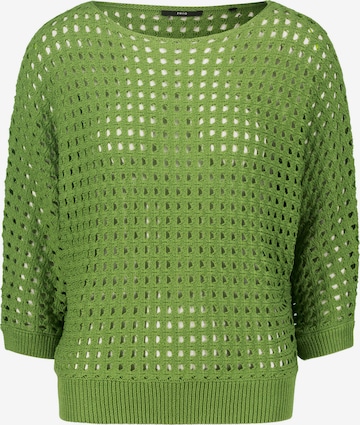 zero Sweater in Green: front