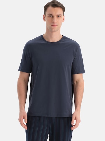 T-Shirt Dagi en bleu : devant